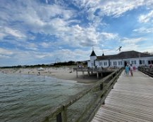 13. Juli Ausflug zur Seebrücke in Ahlbeck