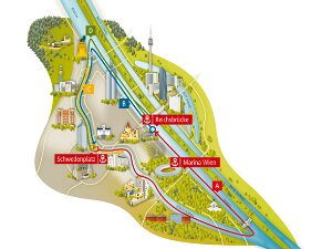 Bootsfahrt auf der Donau